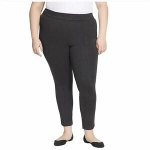 Anne Klein NWT Tummy Control Ponte Knit Pant Black XXL